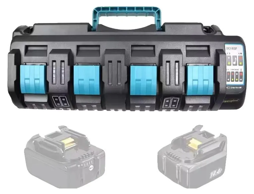 Chargeur de batterie 4 ports idéal pour vos appareils photo et jeux