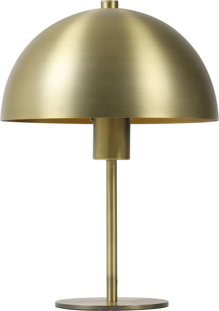 Éclairez vos coins sombres avec la lampe Merel en métal doré E27 chic
