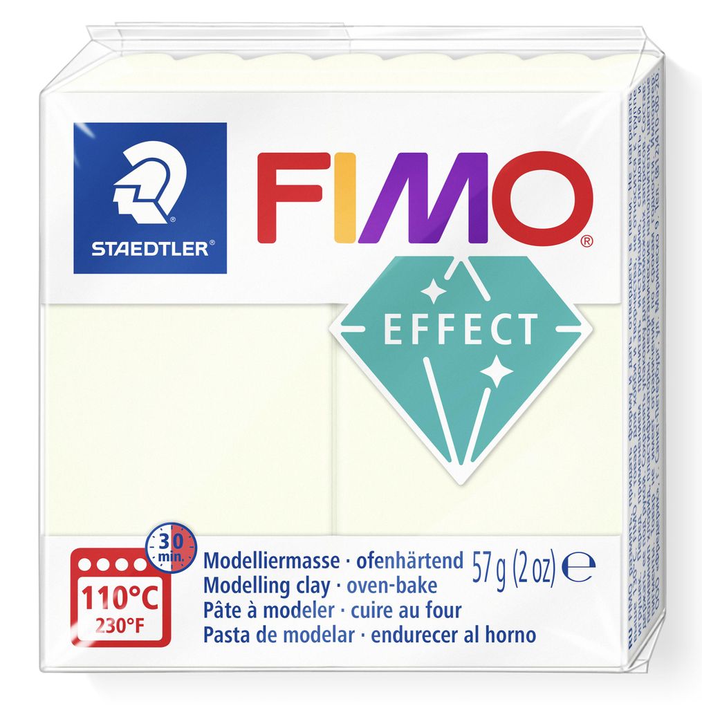 STAEDTLER FIMO effect 8010 Neon ofenhärtende Modelliermasse Produktbild 