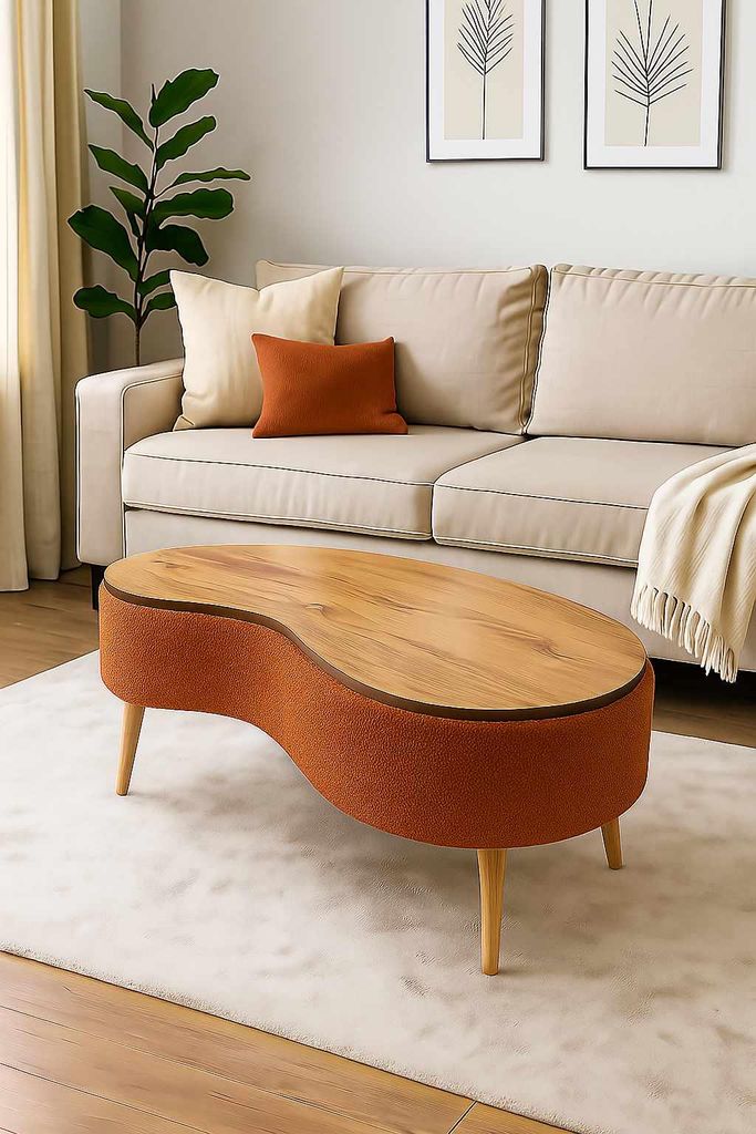 Skye Decor, Nesting Tafelset (3 delen) - Saffier Eikenhout, Productafbeelding 