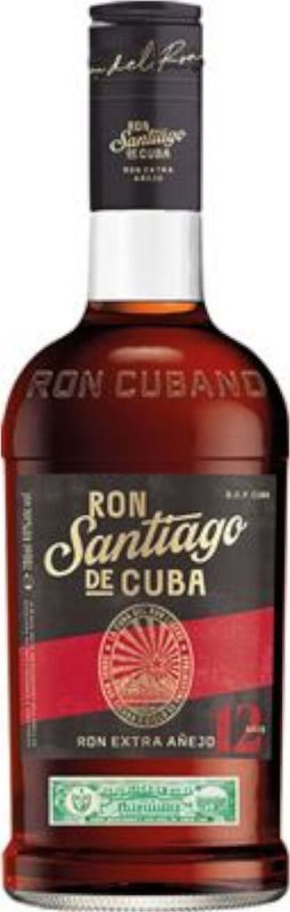 Santiago de Cuba Rum Extra 12 Jahre 0,7 Liter Produktbild 