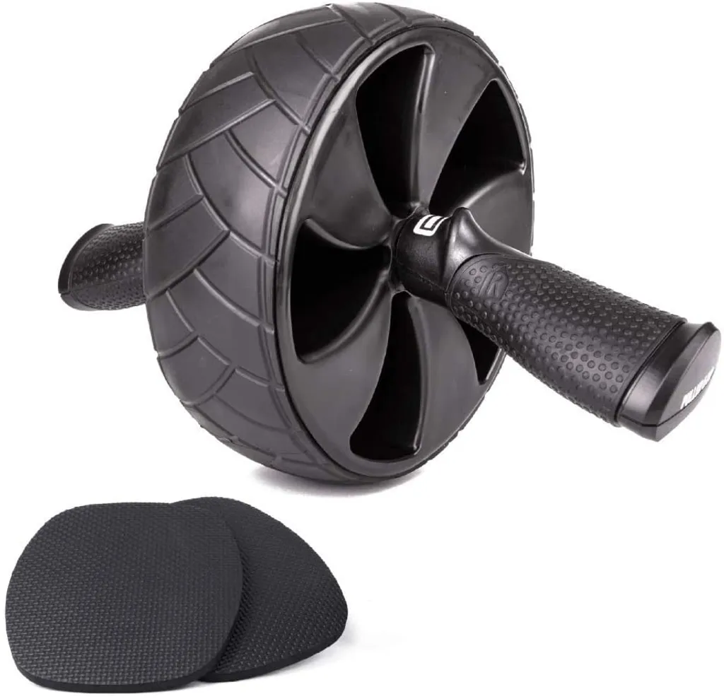 Ab Roller ergonomique avec tapis rembourré pour un gainage ultra stable