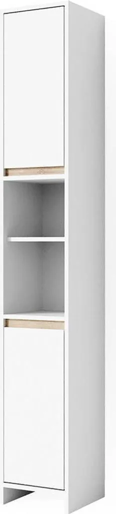 Vicco Mobile bagno alto Emma, 30 x 190 cm, Bianco/Sonoma - 2