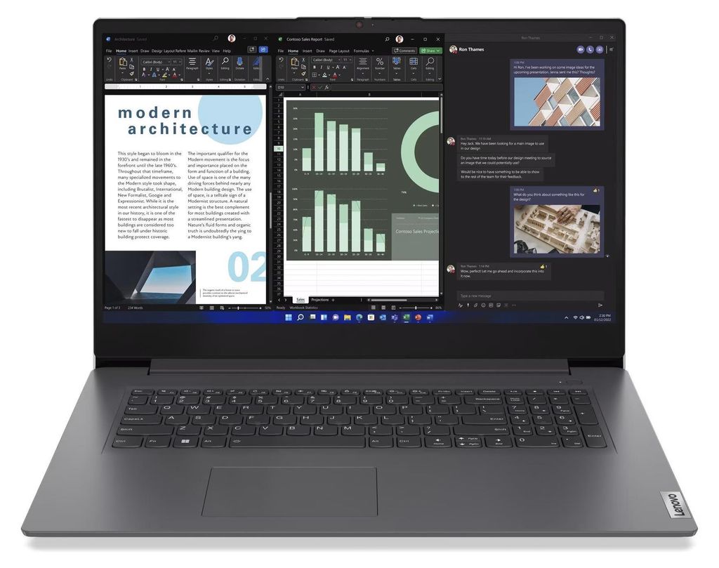 Lenovo V17 G4 IRU Iron Grey, U300, 8GB RAM, 512GB SSD Produktbild 