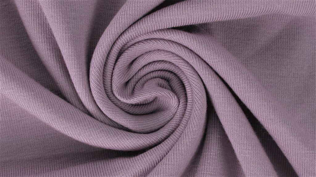 Jersey Yara Altrosa Uni 220 g/m², ca. 0,5 m lang, ca. 1,5 m breit, Stoffe Meterware, Baumwolljersey