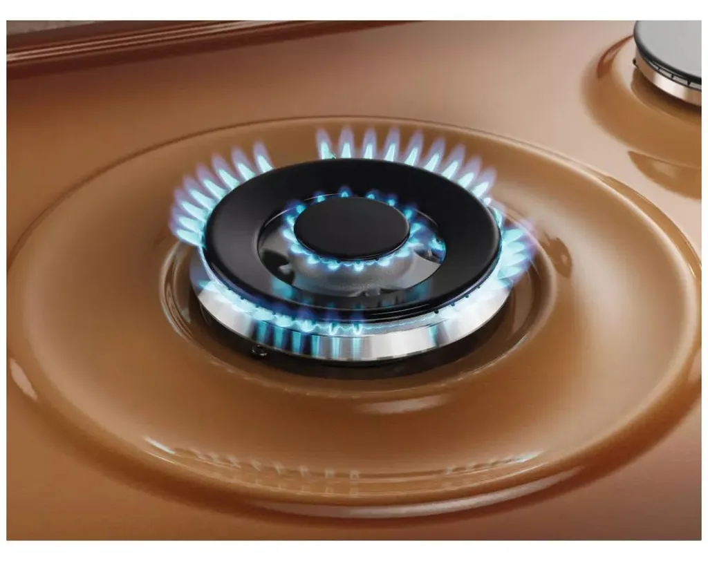 Plaque de Cuisson Gaz 4 Feux Electrolux 9kW avec Commandes Latérales