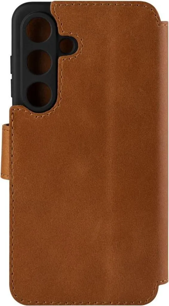 FIXED ProFit pour Samsung Galaxy S24 marron - Étui en cuir véritable