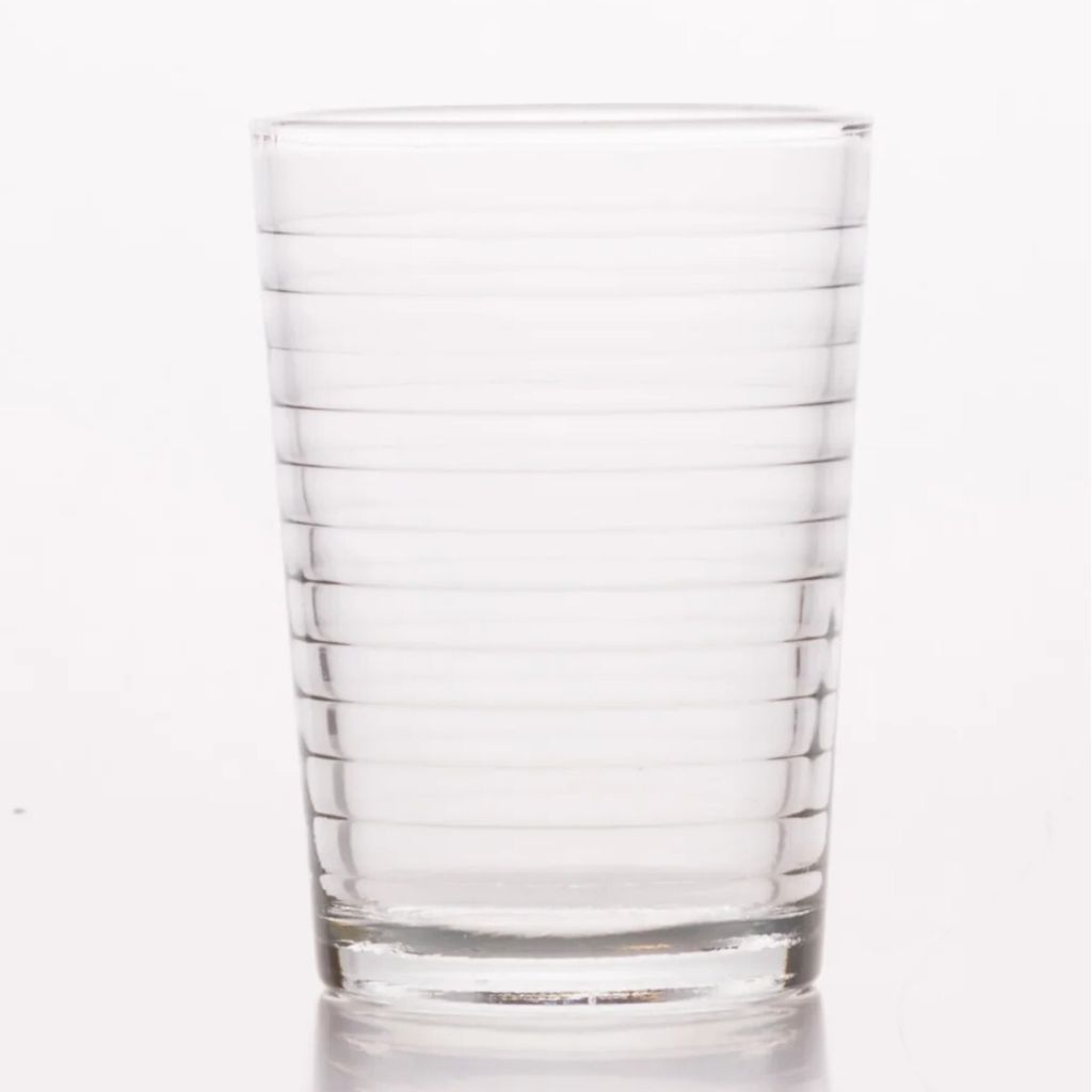 Esmerina Trinkglas Lines 450ml elegantes und modernes Design 1 Stück