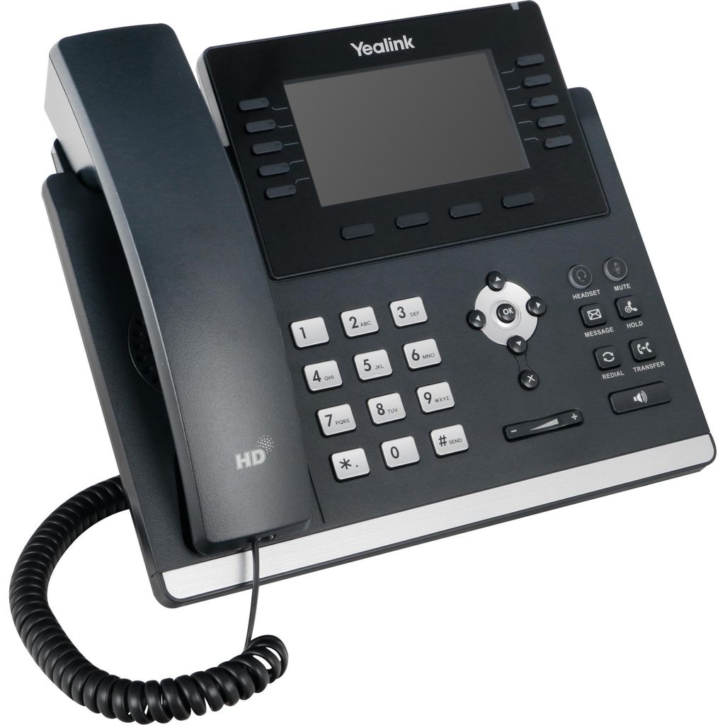 IP-Telefon Grau LCD WLAN Produktbild 