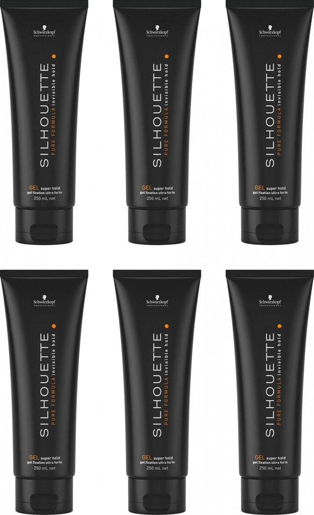 Silhouette Super Hold Gel 6x250 ml