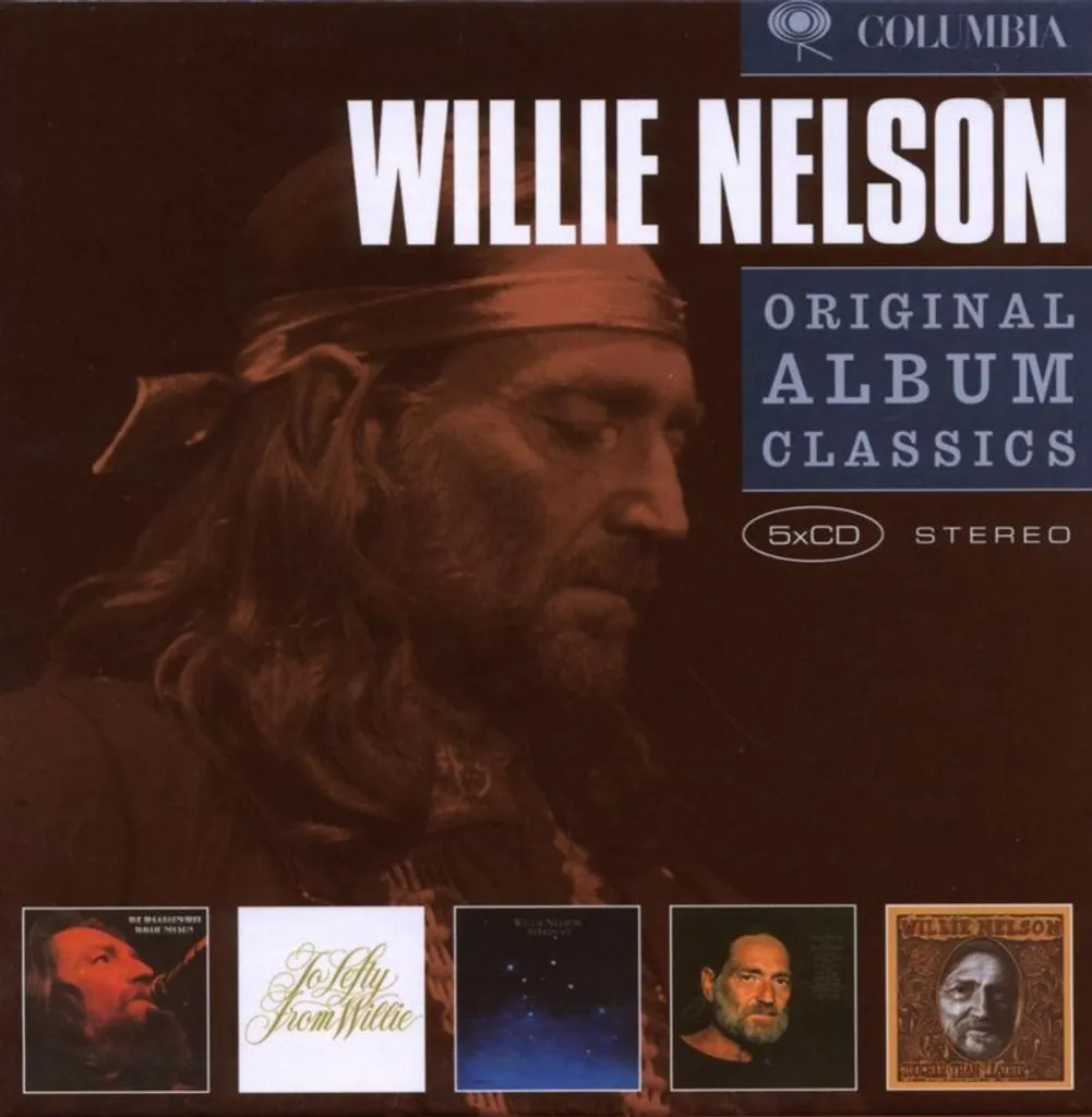 Willie Nelson Albums originaux classiques coffret CD musique country