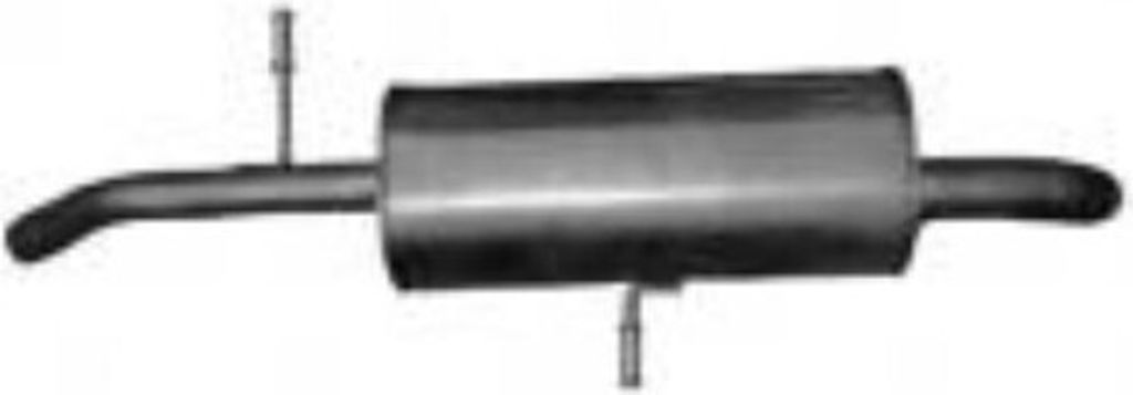 IZAWIT 28.170 Endschalldämpfer passend für PEUGEOT 3008 (0U) Auspuff