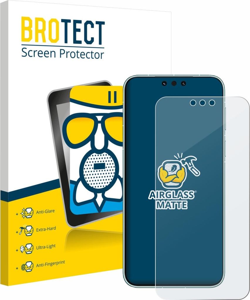 BROTECT Entspiegelungs Schutzglas für Huawei Mate 80 RS Ultimate Schutzfolie Panzer Folie Glas Display Schutz matt