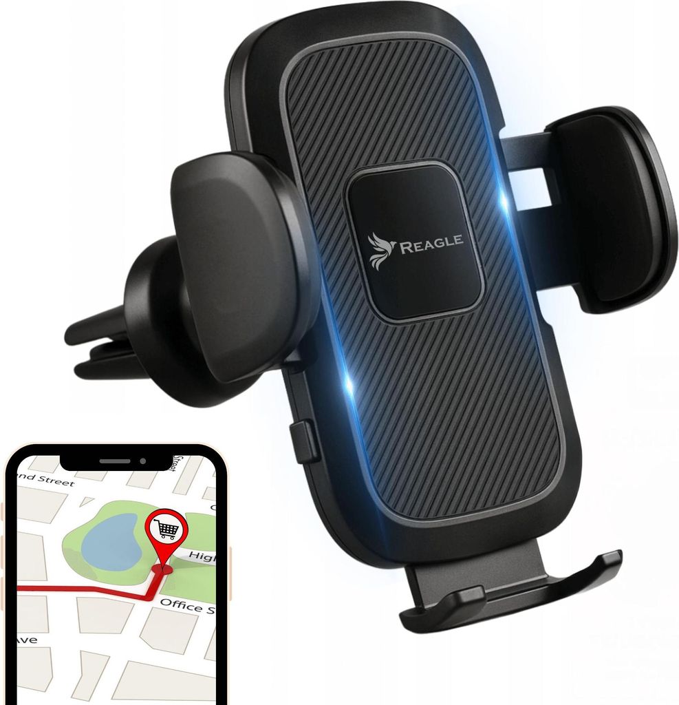 Support De Téléphone Pour Voiture Grille De Voiture 360° Image du produit 