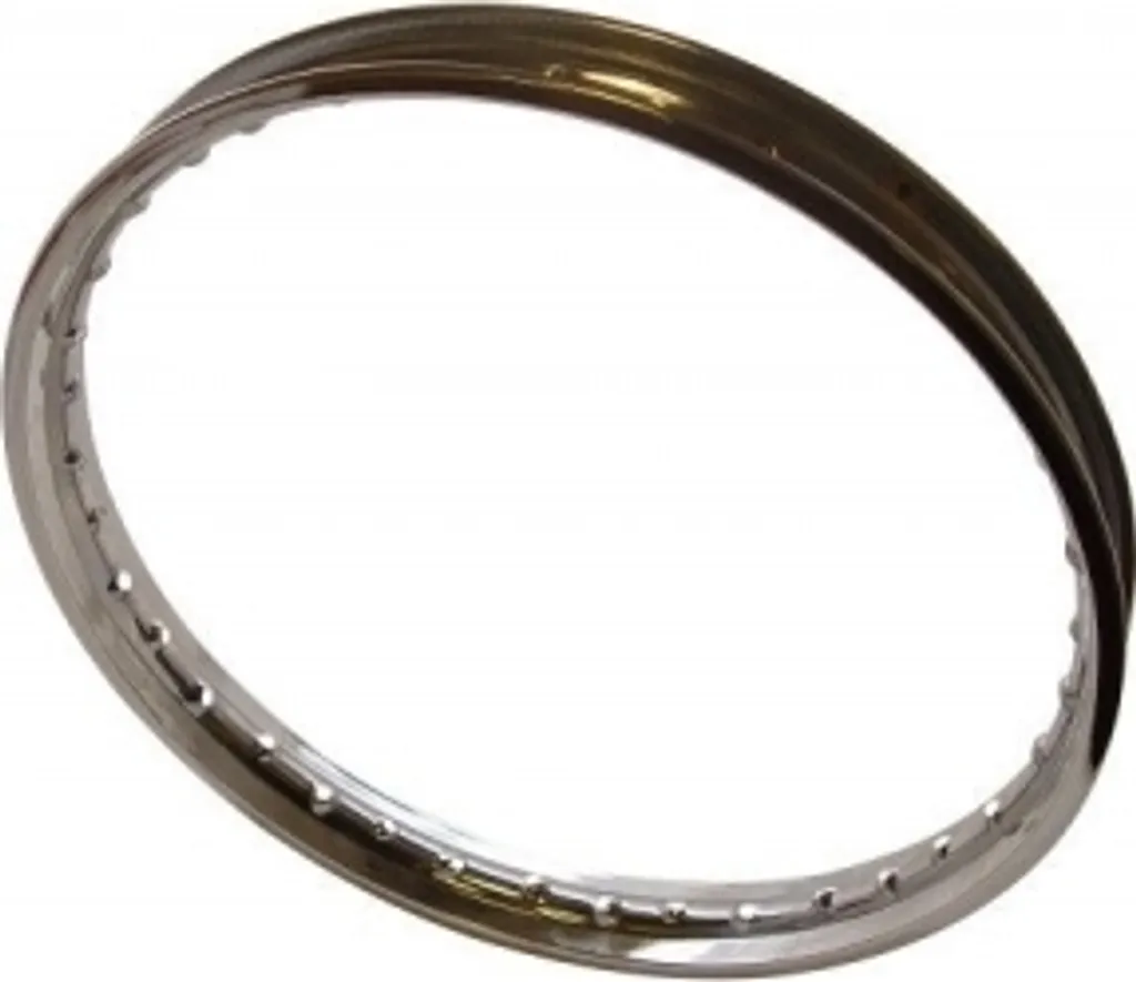 Jante de moto ancienne 19 pouces Ryde Chrome 36 trous haute qualité