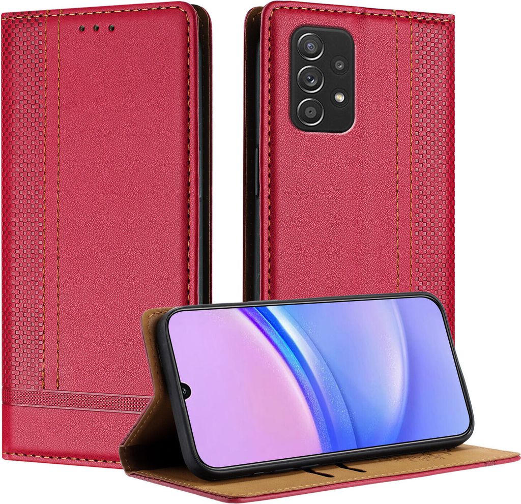 Pouzdro pro Samsung Galaxy A52s A52 5G/4G kožené flipové Obrázek produktu 