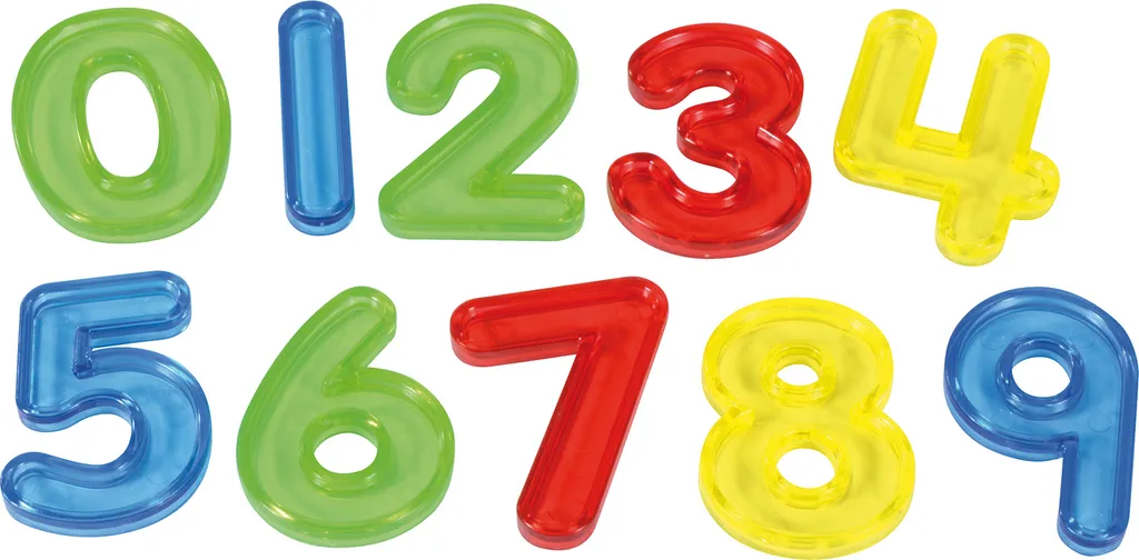 Rendre les Maths Ludiques : 30 Chiffres Transparents pour Enfants