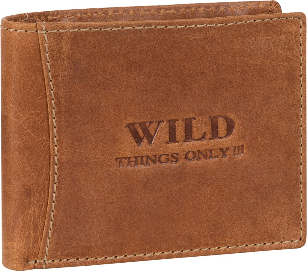 Wild Things Only !!! echt Leder Portemonnaie Geldbörse Produktbild 