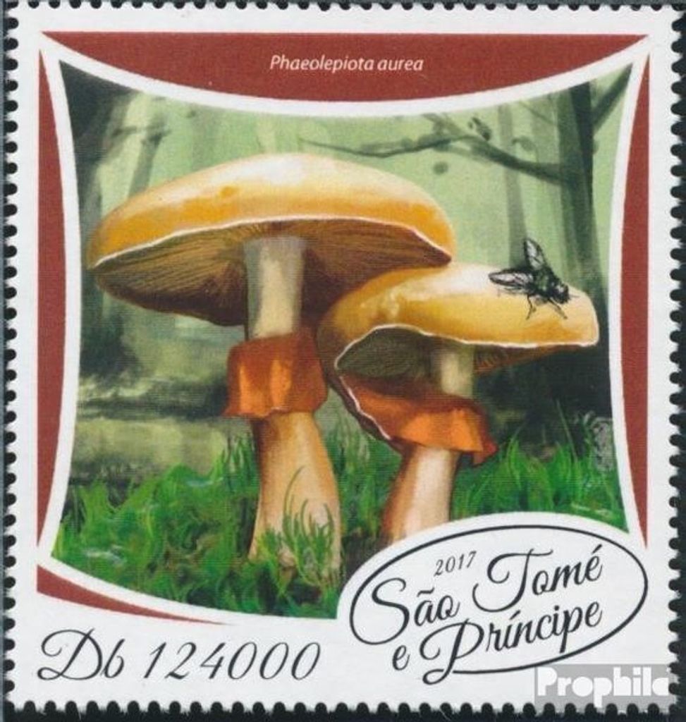 Briefmarken Sao Tome e Principe 2017 Mi 7422 (kompl. Ausgabe) postfrisch Pilze