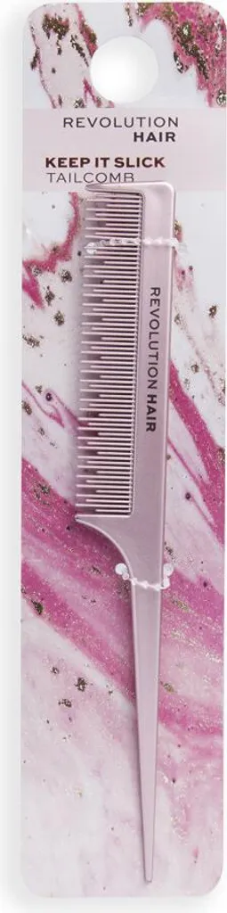 Peigne à queue Keep It Slick Rose Gold pour lisser frisottis et raies