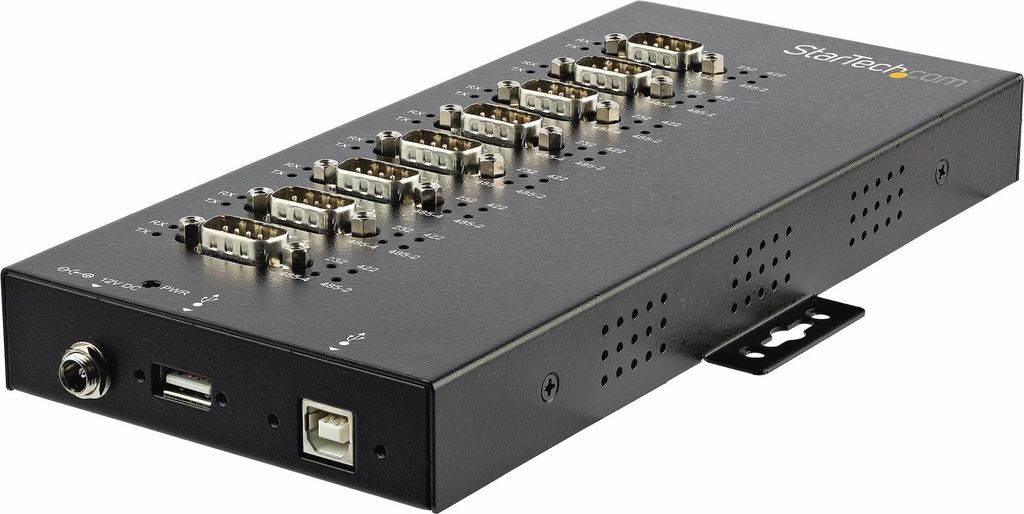 StarTech.com ICUSB234858I, USB 2.0, Sériový, Černá, Ocel, Obrázek produktu 
