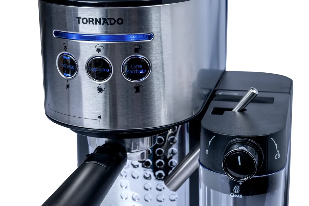 Machine à expresso automatique Tornado avec mousseur de lait intégré