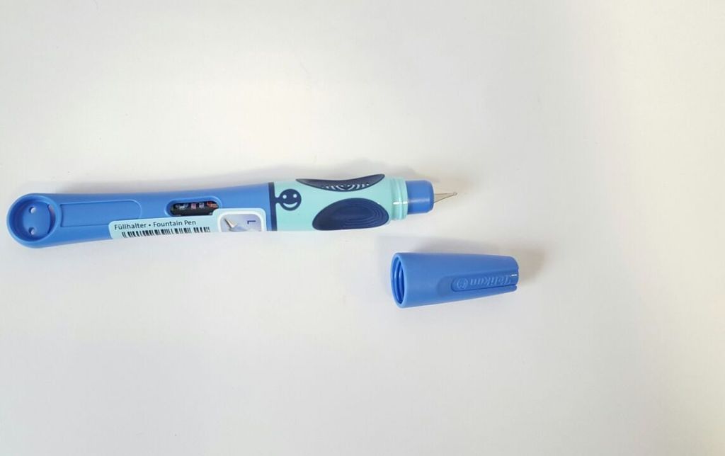 Pelikan griffix® Patronenfüller blau A (für Anfänger) Produktbild 4