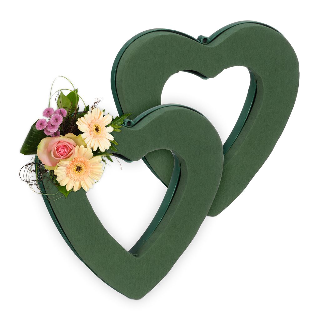 Mousse florale Relaxdays pour fleurs fraîches, lot de 2, en Image du produit 