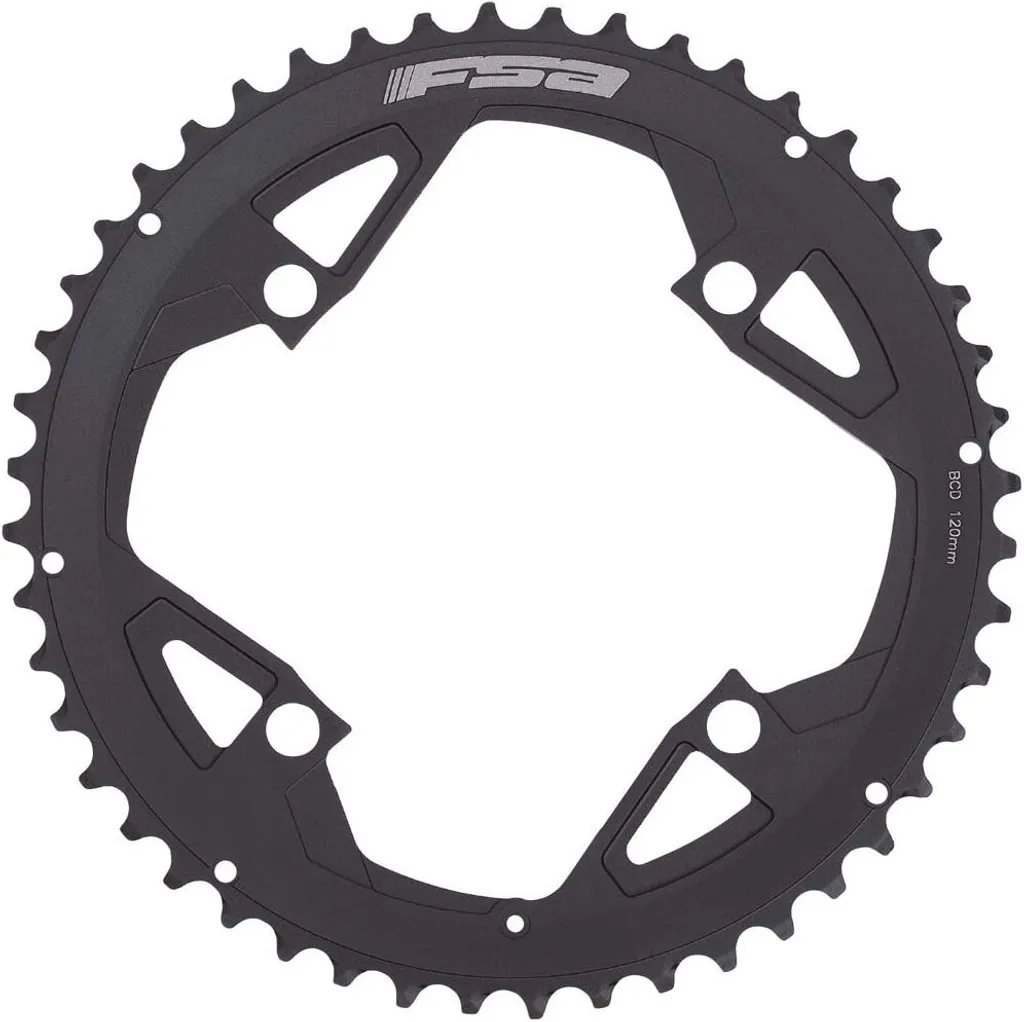 Plateau de Vélo Route FSA Gossamer Pro 50 Dents 120 BCD Noir CNC