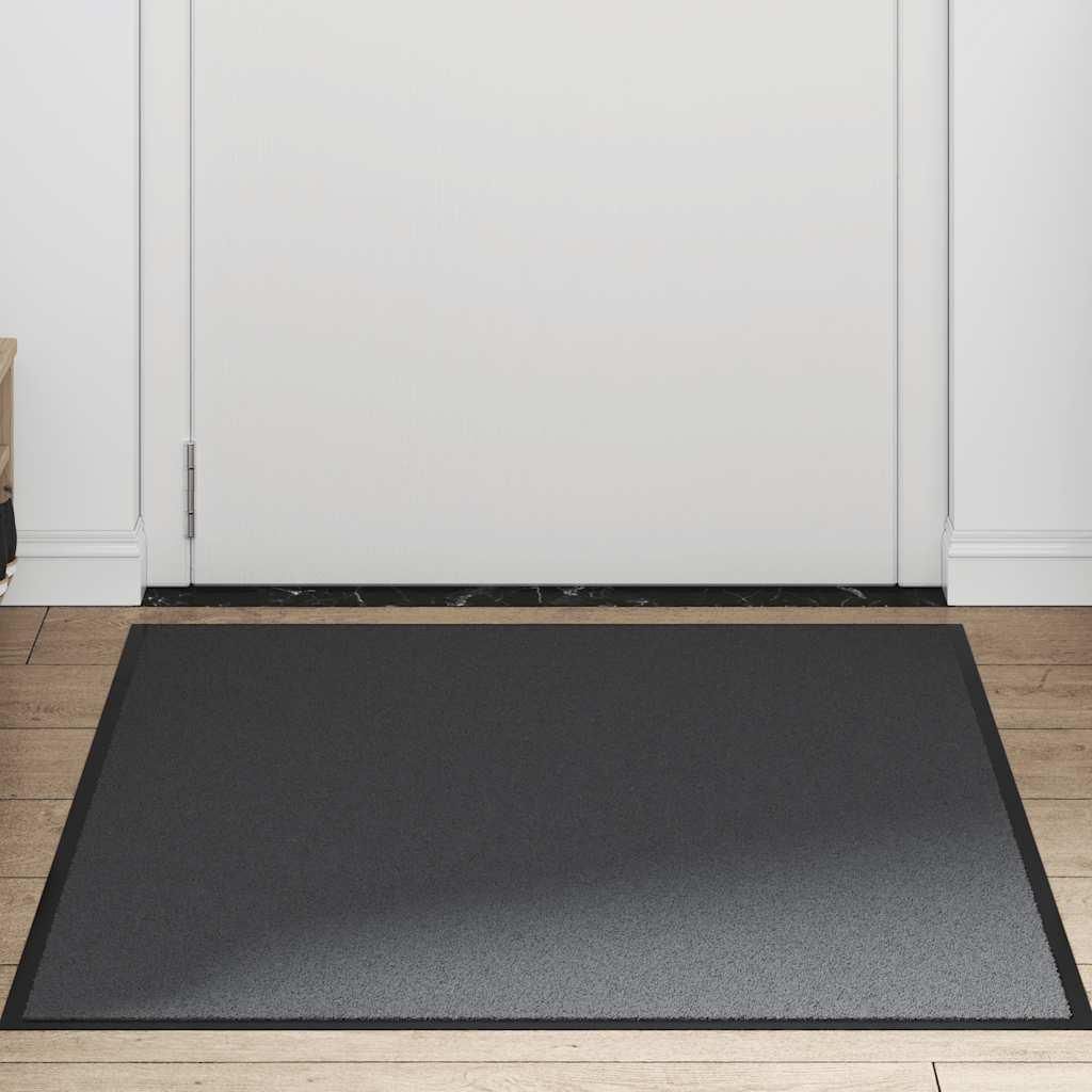 vidaXL Fußmatte Anthrazit 90x150 cm