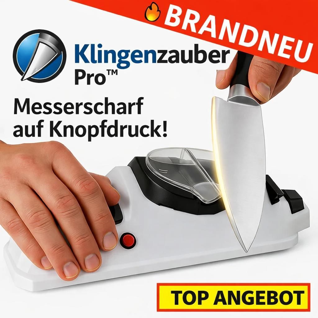 Klingenzauber Pro Profi Messerschärfer Klingenschärfer Allesschärfer elektrisch