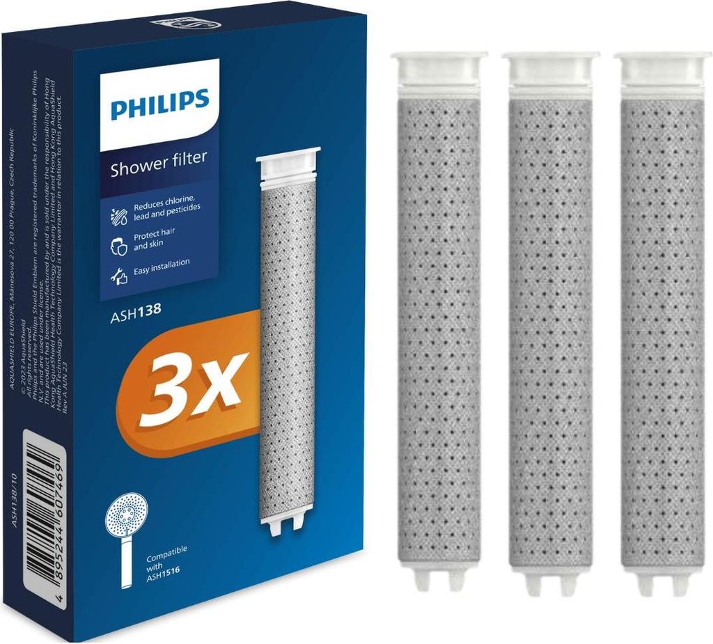 PHILIPS ASH138, Filterset für ASH1516CH, 3-teilig. Produktbild 