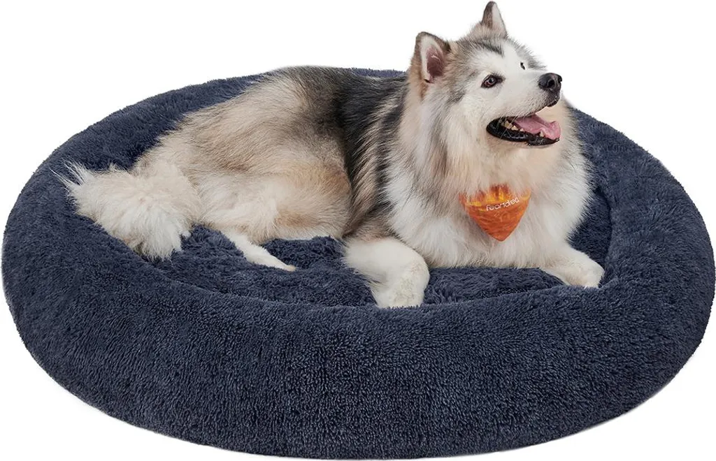 Lit pour chien lavable gris foncé amovible - Fini les mauvaises odeurs