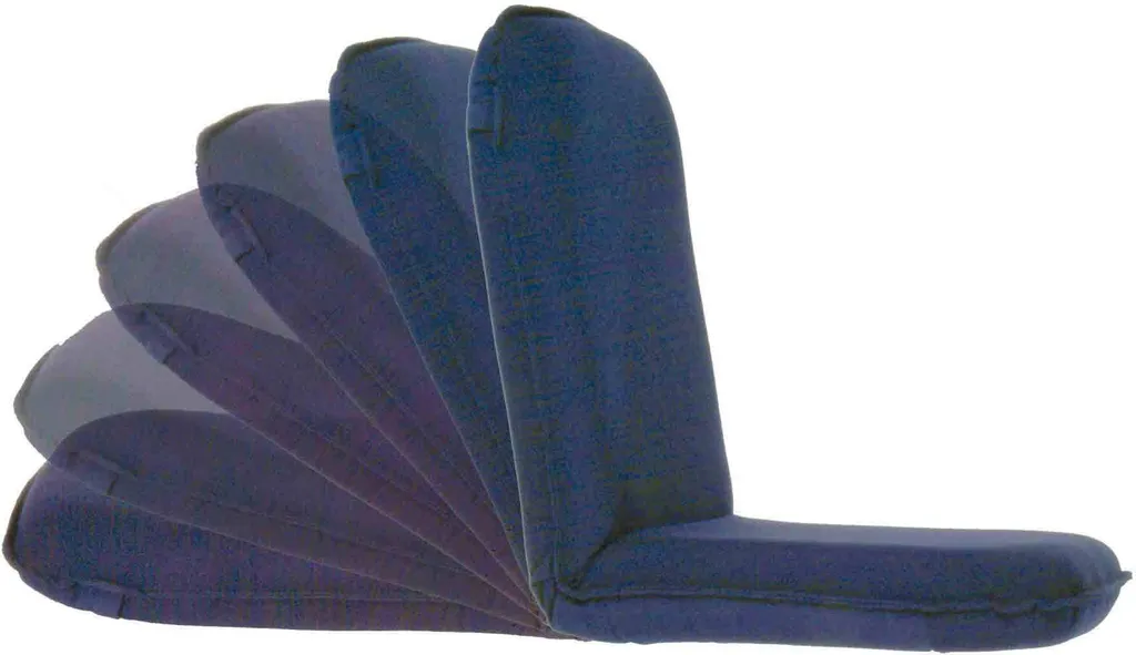 Chaise Longue Pliable Allpa Royal Queen Bleu - Siège de Pont Multi-positions