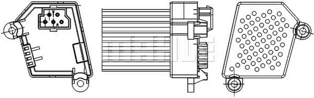 Régulateur ventilateur habitacle MAHLE ABR 33 000S pour climatisation