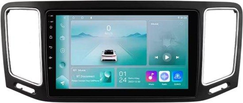 Autorádio s Bluetooth – CarPlay – pre Volkswagen VW Sharan Obrázok produktu 