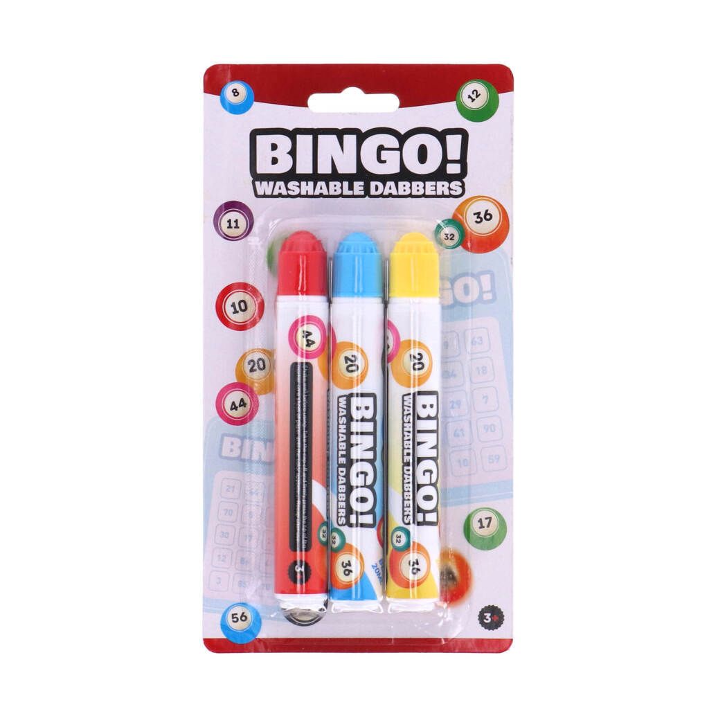 Značky Engelhart Bingo 3 kusy červené/žlté/modré Obrázok produktu 