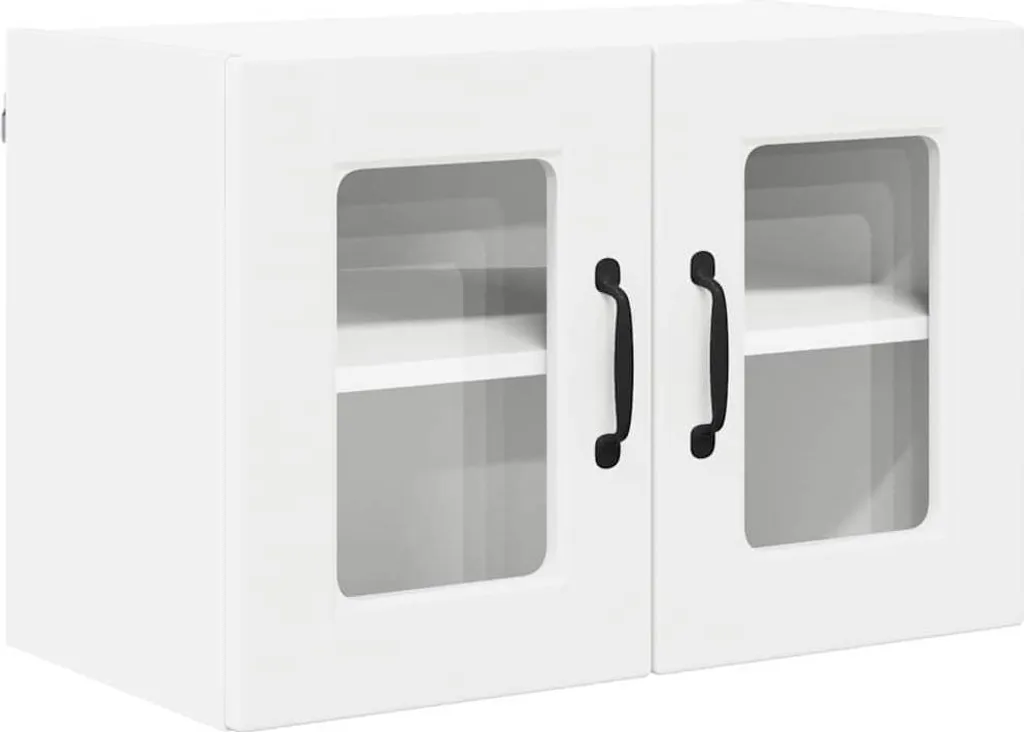 vidaXL Pensile da cucina con ripiano Bianco 60 x 31 x 40 cm Materiale a base di legno