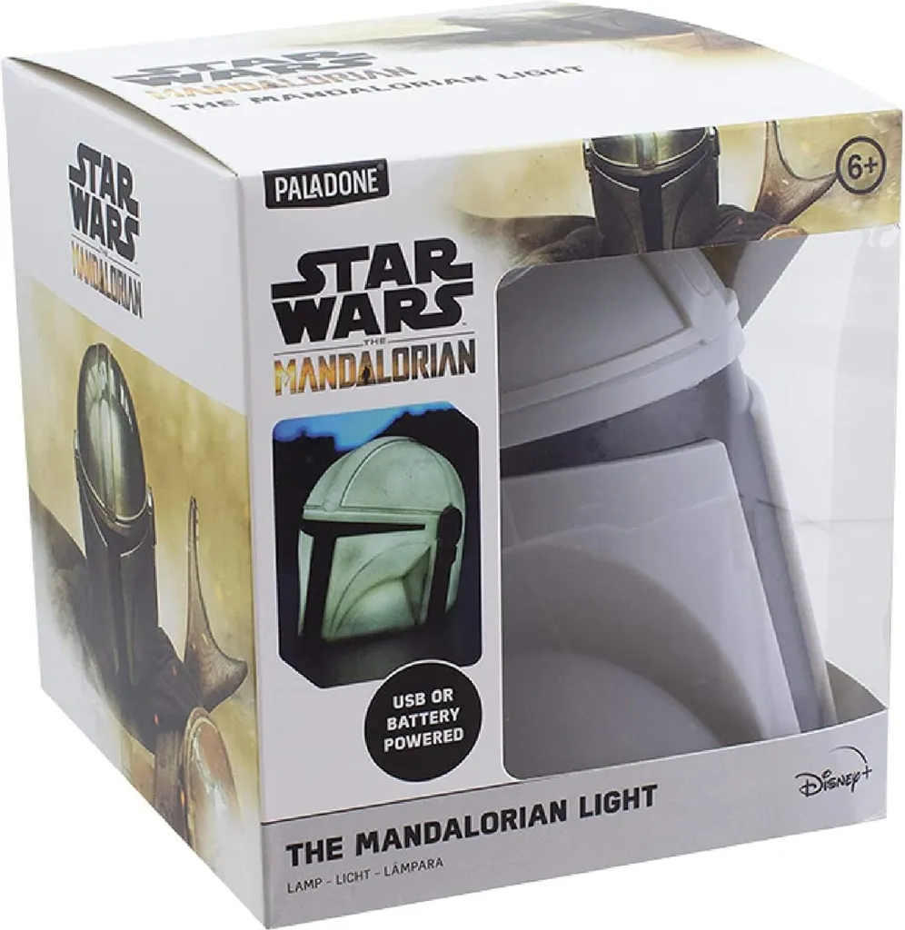 Lampe de Bureau Mandalorian pour Setup Gaming - Veilleuse Star Wars LED
