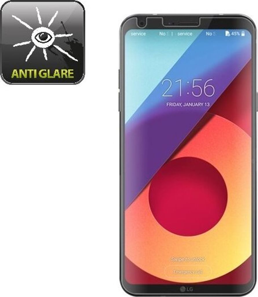 6x Displayschutzfolie für LG Q6 Plus ANTI-REFLEX Displayfolie MATT