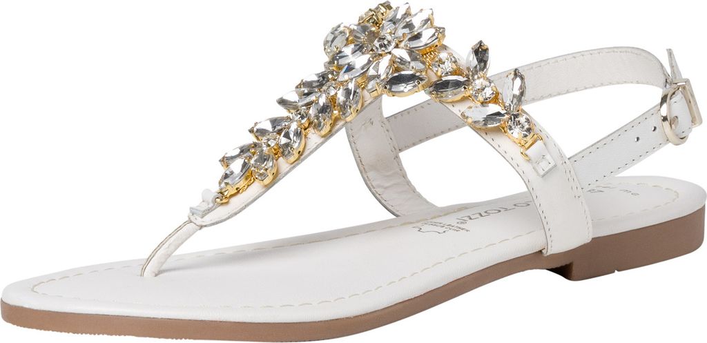 Zehentrenner 28188 weiß 37