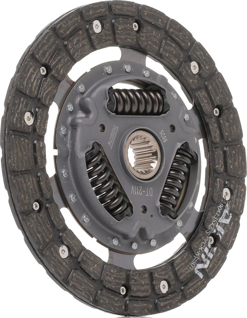 AISIN DT-211V Kupplungsscheibe für TOYOTA Yaris Schrägheck (P9) 19-Zähne