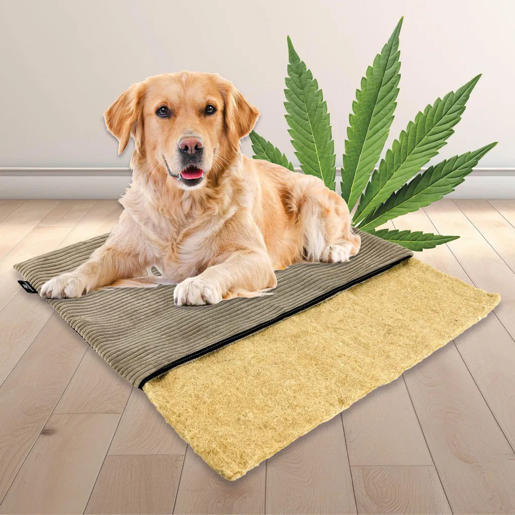 Lit pour chien anti-odeurs et antidérapant - Solution mümmi HANF T3