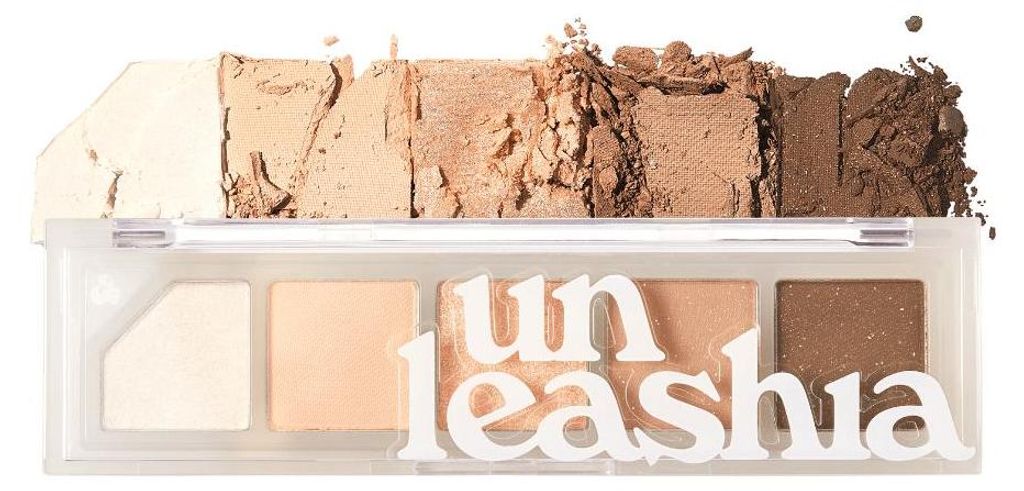 UNLEASHIA – Mood Shower Face Palette Nr. 3 Nude Shower, 4 g – Lidschattenpalette