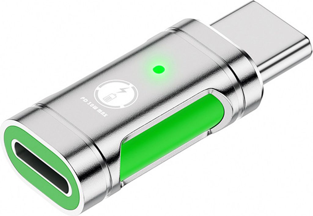 8-Pin-zu-Typ-C-Adapter PD 30 W Schnelle Datenübertragung Tragbarer 8-Pin-Buchse-zu-USB-C-Stecker-Konverteranschluss für iPhone15 für Huawei