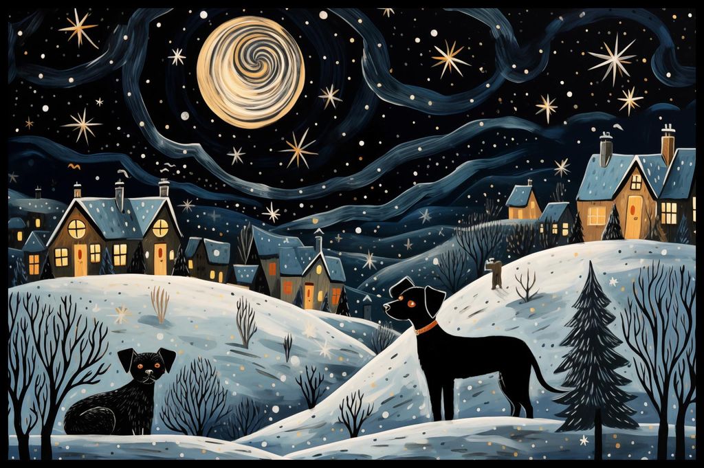 Plakat 86,4x56,8cm Nächtliche Paw Patrol