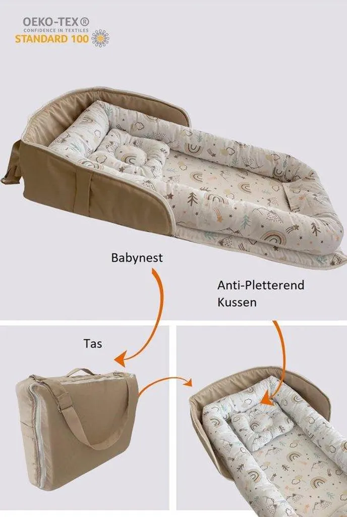 Nid pour bébé Jaju Baby : fini les nuits agitées avec ce cocon sécurisé