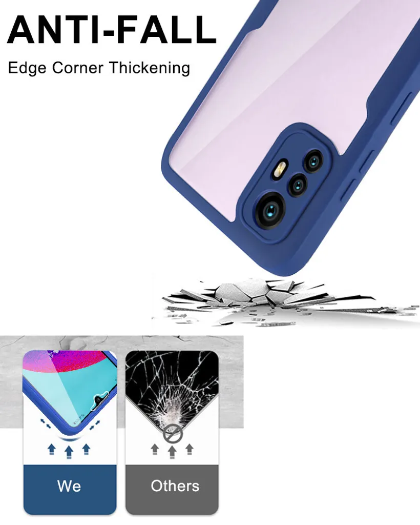 PingGoo Magnetica Custodia per Xiaomi 12/12 X, Protezione Completa 360