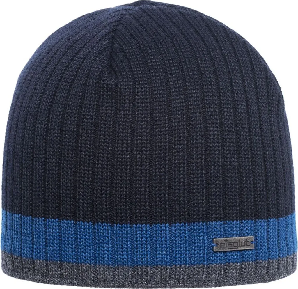 Bonnet de ski et randonnée ICEGLUT Styrmir Merino 03 MARINE en laine