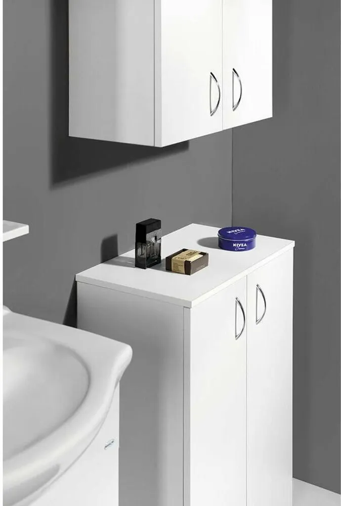 Armoire 50cm Blanc Mat SIME540 Aqualine Simplex Eco Format Compact 30cm - 4